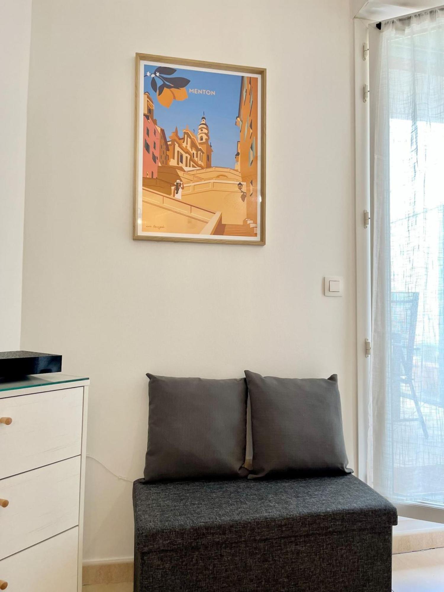 'La Villa Melanie' Neuf, Equipe, Terrasse, Centre مينتون المظهر الخارجي الصورة